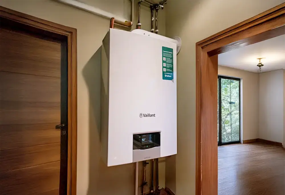 New vaillant gas boiler installation by Taunton based Blackdown Heating Ltd